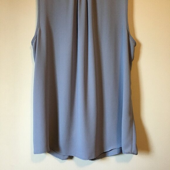 Vintage le chateau Canadian Made Pale Lavender Tie Up Crochet Lace Tank - Picture 8 of 14